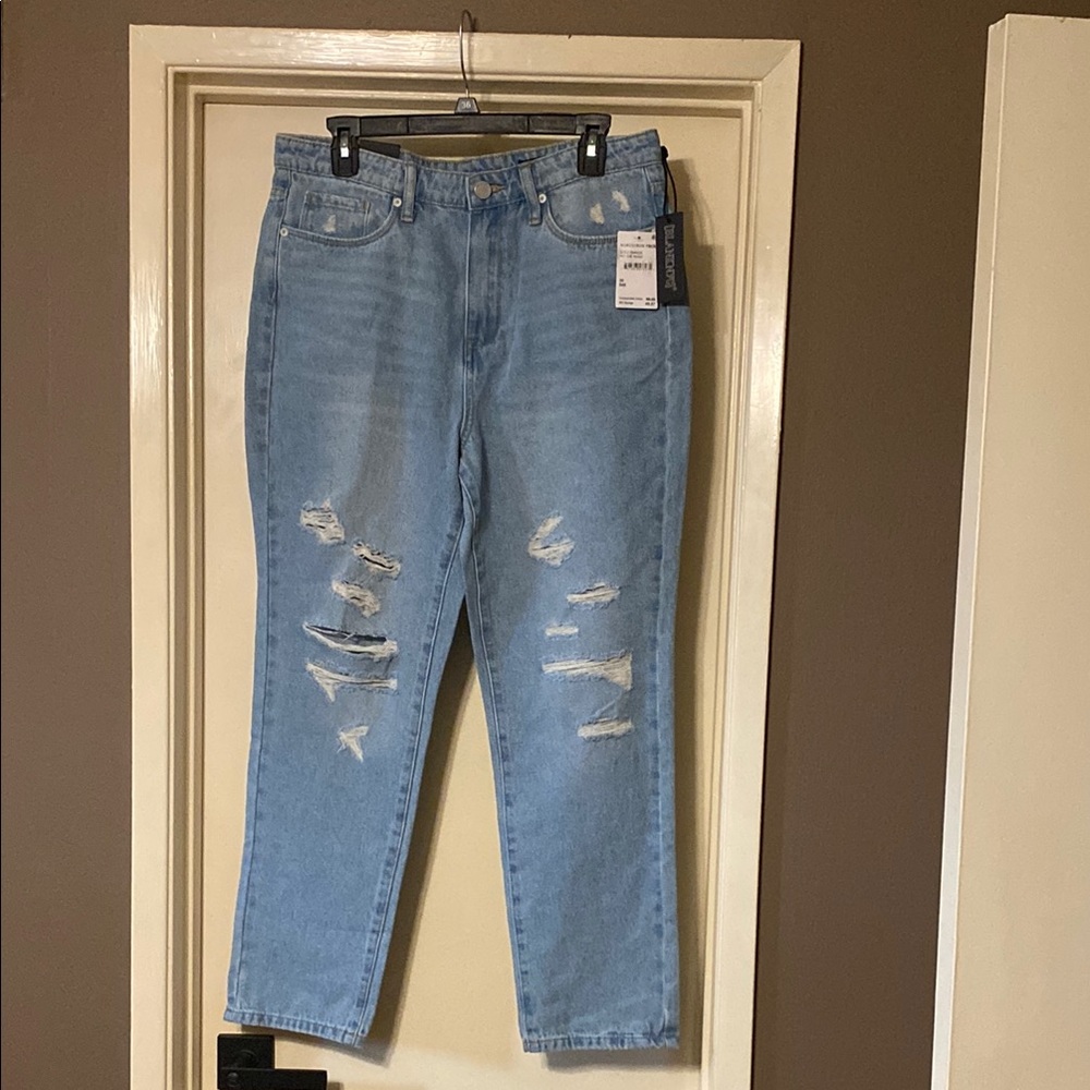 Blank NYC Distressed Light Blue Jeans